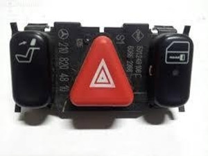 1) Mercedes Benz OEM 2108204810 Hazard Switch (USED) Fits: E420 1997 W210 & Other Listed Vehicles Euro All Parts 1) Mercedes Benz OEM 2108204810 Hazard Switch (USED) Fits: E420 1997 W210 & Other Listed Vehicles Euro All Parts