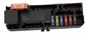 6) Mercedes Benz OEM 5400072 Overload Protection Relay Unit (USED) Fits: CLK320 1999 W208 & Other Listed Vehicles Euro All Parts