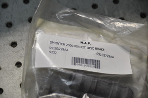 0) Dodge Sprinter 05103729A A 0009904010 3500 Caliper Pin Kit (New) Fits: Sprinter 3500 2005 & Other Listed Vehicles Euro All Parts 0) Dodge Sprinter 05103729A A 0009904010 3500 Caliper Pin Kit (New) Fits: Sprinter 3500 2005 & Other Listed Vehicles Euro All Parts