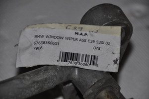 1) DD BMW OEM 67638360603 Used Wiper Motor Transmission & Linkage w/motor Behr Euro All Parts 1) DD BMW OEM 67638360603 Used Wiper Motor Transmission & Linkage w/motor Behr Euro All Parts