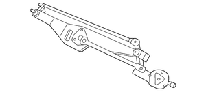 BMW OEM 1378650903152 61618350130 Used Wiper Motor Transmission & Linkage w/motor Behr 61611359831 Euro All Parts