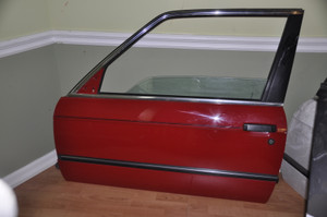 0) VL-93 BMW OEM 41511965017 Used E30 COUPE DOOR LEFT RED From: E30 325i 1990 RED COUPE VIN: EC69465 FITS: 3' E30 - (12/1981 - 05/1991) Euro All Parts 0) VL-93 BMW OEM 41511965017 Used E30 COUPE DOOR LEFT RED From: E30 325i 1990 RED COUPE VIN: EC69465 FITS: 3' E30 - (12/1981 - 05/1991) Euro All Parts
