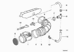 1) DD-23 BMW OEM 13621703275 MAF MASS AIR FLOW SENSOR From: E39 528i 1998 SEDAN VIN: M52 E36 E39 E38 Euro All Parts 1) DD-23 BMW OEM 13621703275 MAF MASS AIR FLOW SENSOR From: E39 528i 1998 SEDAN VIN: M52 E36 E39 E38 Euro All Parts