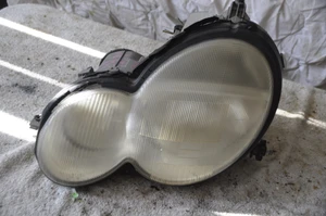 1) DD-4 Mercedes-Benz OEM 203-820-21-61 Headlamp HELLA 150845-00 LI From: W203 C230 2002 C-Class L Left. C240, c320, c32, c230 sedan. Sedan, wagon, without xenon lamps. Euro All Parts