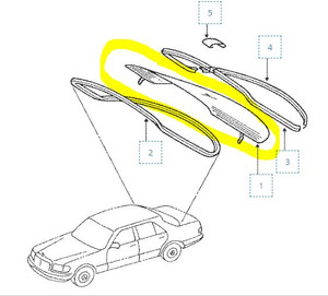 0) DD-6 Mercedes Benz OEM 126-670-38-80 1266703880 REAR WIND SHIELD GLASS THICKNESS .738 From: W126 300SEL 1986-1991 BASE Euro All Parts 0) DD-6 Mercedes Benz OEM 126-670-38-80 1266703880 REAR WIND SHIELD GLASS THICKNESS .738 From: W126 300SEL 1986-1991 BASE Euro All Parts