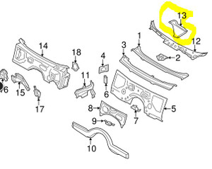 1) DD BMW 51717216977 OEM Used WINDSHIELD EDGING ENGINE BAY 74850810 RA-Wa From: 2013 F06 650iX 51-71-7-216-977 51717216977 Euro All Parts 1) DD BMW 51717216977 OEM Used WINDSHIELD EDGING ENGINE BAY 74850810 RA-Wa From: 2013 F06 650iX 51-71-7-216-977 51717216977 Euro All Parts