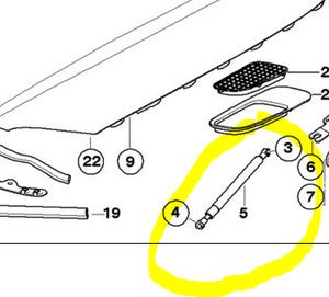 1) DH-34 BMW 51237060550 OEM Used HOOD SHOCKS ENGINE COMPARTMENT FK E90/E91 From: 2008 e90 328xi 51-23-7-060-550 51237060550 Euro All Parts 1) DH-34 BMW 51237060550 OEM Used HOOD SHOCKS ENGINE COMPARTMENT FK E90/E91 From: 2008 e90 328xi 51-23-7-060-550 51237060550 Euro All Parts