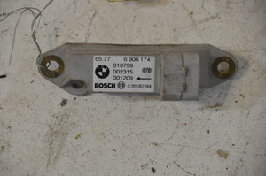 1) DH -22 BMW 65776906174 OEM Used IMPACT SENSOR CABIN FLOOR BOSCH 0285002064 From: 2000 E46 323ci Fits: & other listed vehicles 65.77 6 906 174 Euro All Parts 1) DH -22 BMW 65776906174 OEM Used IMPACT SENSOR CABIN FLOOR BOSCH 0285002064 From: 2000 E46 323ci Fits: & other listed vehicles 65.77 6 906 174 Euro All Parts