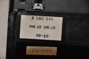 1) BMW OEM 8380646 USED Driver Window Switch Array- HW.10 SW.10 98 50 61319362762 61312357606 Euro All Parts 1) BMW OEM 8380646 USED Driver Window Switch Array- HW.10 SW.10 98 50 61319362762 61312357606 Euro All Parts