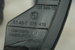 1) DH -6 BMW 51457075470 OEM Used COVER STEERING COLUMN ASSEMBLY -LEATHER 135999-10 From: July 2007 e92 328i space-grey metallic N52 6 cyl RWD Automatic Fits: 328i & other listed vehicles 51.45-7 075 470 Euro All Parts 1) DH -6 BMW 51457075470 OEM Used COVER STEERING COLUMN ASSEMBLY -LEATHER 135999-10 From: July 2007 e92 328i space-grey metallic N52 6 cyl RWD Automatic Fits: 328i & other listed vehicles 51.45-7 075 470 Euro All Parts
