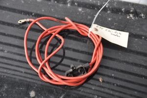 1) DH-8 BMW 61131388270 OEM Used POWER WIRE 10400378660 1388270 From: 1988 E34 535i SEDAN 61-13-1-388-270 61131388270 Euro All Parts