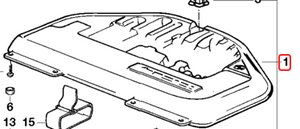 1) BMW OEM 71111182774 USED TOOL KIT MOULDING 530i E39 5 Series Euro All Parts 1) BMW OEM 71111182774 USED TOOL KIT MOULDING 530i E39 5 Series Euro All Parts