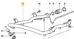 0) BMW OEM 13531742188 USED INJECTOR PIPE 740i 99 E38 5 Series Euro All Parts 0) BMW OEM 13531742188 USED INJECTOR PIPE 740i 99 E38 5 Series Euro All Parts