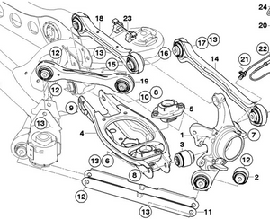 0) BMW OEM 33326774807 USED SPINDLE WITH HUB ASSEMBLY Left /Driver R 1 Series 1 Euro All Parts 0) BMW OEM 33326774807 USED SPINDLE WITH HUB ASSEMBLY Left /Driver R 1 Series 1 Euro All Parts
