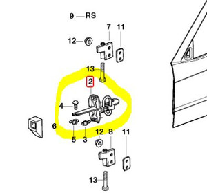 0)-3 BMW OEM 51218165005 USED REAR DOOR BRAKE E36 51211960563 Euro All Parts - 3 of 8 0)-3 BMW OEM 51218165005 USED REAR DOOR BRAKE E36 51211960563 Euro All Parts - 3 of 8