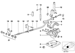 0) BMW OEM 25161422821 USED Automatic SHIFT ASSEMBLY 320I 95 E36 3 Series Euro All Parts 0) BMW OEM 25161422821 USED Automatic SHIFT ASSEMBLY 320I 95 E36 3 Series Euro All Parts