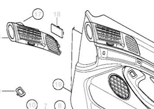 0) BMW OEM 8391173 USED DASH AIR VENT LEFT SIDE '00 E39 530i'01 E39 530I 540I 525I 5 530I 540I 525I 528I1 Euro All Parts 0) BMW OEM 8391173 USED DASH AIR VENT LEFT SIDE '00 E39 530i'01 E39 530I 540I 525I 5 530I 540I 525I 528I1 Euro All Parts