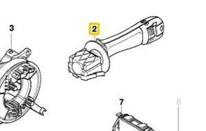 0) BMW OEM 61318363664 USED WIPER SWITCH 323i '00 E46 3 Series Euro All Parts 0) BMW OEM 61318363664 USED WIPER SWITCH 323i '00 E46 3 Series Euro All Parts