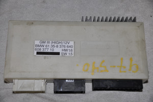 0) BMW OEM 6138376640 60837710 USED E38 E39 GM III BODY LIGHT MODUAL HW 1.7 SW 16 1997 540I Euro All Parts 0) BMW OEM 6138376640 60837710 USED E38 E39 GM III BODY LIGHT MODUAL HW 1.7 SW 16 1997 540I Euro All Parts