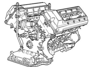 1) C-22 BMW 11007503393 M62 (USED) OEM M62TUB44 V8 ENGINE FROM 2001 X5 4.4i FITS: E53 2000-2003 & 02-05 RANGE ROVER Euro All Parts 1) C-22 BMW 11007503393 M62 (USED) OEM M62TUB44 V8 ENGINE FROM 2001 X5 4.4i FITS: E53 2000-2003 & 02-05 RANGE ROVER Euro All Parts