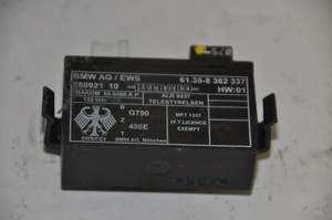 1) BMW OEM 61368362337 USED TRANSMITTER RECEIVER MODUL AG EW 1996 E36 M3 61358379502 61358362337 Fits: E36 E34 E31 E36 Z3 & other listed vehicles Euro All Parts 1) BMW OEM 61368362337 USED TRANSMITTER RECEIVER MODUL AG EW 1996 E36 M3 61358379502 61358362337 Fits: E36 E34 E31 E36 Z3 & other listed vehicles Euro All Parts