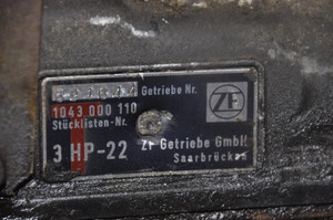 1) BMW OEM 24001208581 1043000110 USED 3 speed Automatic TRANSMISSION ZF 24001206288 24001206619 24001466135 24001206619 0301425008 3hp-22 ZF T 1043000110 Fits: e21 320I 1975-982 & other listed vehicles Euro All Parts 1) BMW OEM 24001208581 1043000110 USED 3 speed Automatic TRANSMISSION ZF 24001206288 24001206619 24001466135 24001206619 0301425008 3hp-22 ZF T 1043000110 Fits: e21 320I 1975-982 & other listed vehicles Euro All Parts