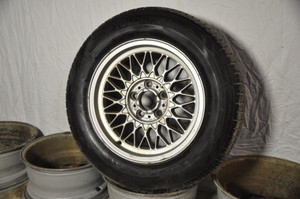 1) DD BMW OEM 1182277 USED Crosss-spoke styling (styl.5) OEM replacement rim - set available Fits: E38 735i 740i 740iL 93-2001 & other listed vehicles Euro All Parts