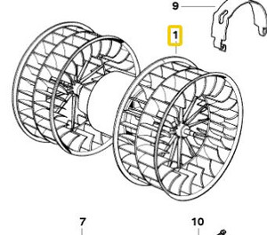 1) DD BMW 64111468453 Used OEM BLOWER MOTOR From: E36 Euro All Parts 1) DD BMW 64111468453 Used OEM BLOWER MOTOR From: E36 Euro All Parts