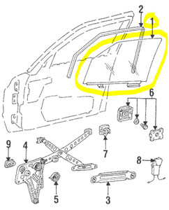 0) DD 238 Mercedes Benz 1267202118 Used OEM Window Glass LEFT FRONT 126-720-21-18 (126-720-21-18) 0.238 From: W126 1985 350SD Euro All Parts 0) DD 238 Mercedes Benz 1267202118 Used OEM Window Glass LEFT FRONT 126-720-21-18 (126-720-21-18) 0.238 From: W126 1985 350SD Euro All Parts