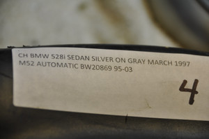 1) DD 8 BMW 1437630 Used OEM AIR CHANNEL Fits: e39 528i 530i & other listed vehicles Euro All Parts 1) DD 8 BMW 1437630 Used OEM AIR CHANNEL Fits: e39 528i 530i & other listed vehicles Euro All Parts