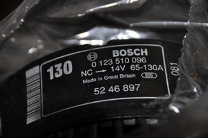 1) De BOSCH 0123510096 Saab Rebuilt ALTERNATOR Generator 5246897 N 14V 65-130 806 4221826 4231726 4538419 4734018 4739041 4941761 5246871 5246897 Euro All Parts