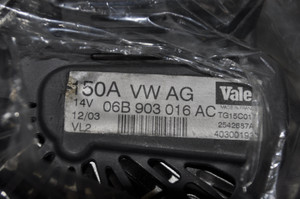 1) De Valeo 06B903016 150 VW VW Audi VW Audi A4 S4 Rebuilt ALTERNATOR TG15Co1 2542657 403001933 Generator Euro All Parts 1) De Valeo 06B903016 150 VW VW Audi VW Audi A4 S4 Rebuilt ALTERNATOR TG15Co1 2542657 403001933 Generator Euro All Parts