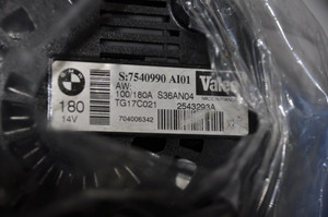 1) De Valeo S7540990 Rebuilt ALTERNATOR GENERATOR AI01 AW100 180 S36AN04 TG17C021 2543293 BMW 704006342 E60 E65 E70 Euro All Parts 1) De Valeo S7540990 Rebuilt ALTERNATOR GENERATOR AI01 AW100 180 S36AN04 TG17C021 2543293 BMW 704006342 E60 E65 E70 Euro All Parts