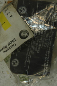 1) DH-27 BMW 71212122023 (NEW) 71-21-2-122-023 OEM AIR CONDITIONING LABEL Euro All Parts