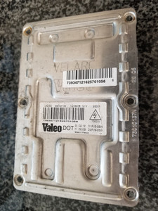 1) DH BMW 73160057 L 26 6 zenon HEAD LITE BALLAST VALEO LAD5G 89032133 14/09/06 12V 2000H Euro All Parts