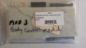 0) sold- DH BMW OEM 61356920822 GM III MODULE E53 60837710 USA LEAR 601-0731-017 2920 HW 2.1 SW 1.6 X5 3.0i 7V99703 Euro All Parts 0) sold- DH BMW OEM 61356920822 GM III MODULE E53 60837710 USA LEAR 601-0731-017 2920 HW 2.1 SW 1.6 X5 3.0i 7V99703 Euro All Parts