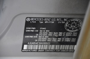0) Mercedes-Benz 1632702200 722.66 USED TRANSMISSION 4JGAB54E5XA106588 ML Class (W163) 1999 3.2L V6 ML320 97 3 Euro All Parts 0) Mercedes-Benz 1632702200 722.66 USED TRANSMISSION 4JGAB54E5XA106588 ML Class (W163) 1999 3.2L V6 ML320 97 3 Euro All Parts