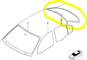 0) BMW OEM 51317001460 USED Rear Windshield Window - Glazing 3 Series 1999 e46 323i 51318196164 Euro All Parts 0) BMW OEM 51317001460 USED Rear Windshield Window - Glazing 3 Series 1999 e46 323i 51318196164 Euro All Parts