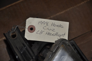 1) OEM Hond 20-3161-01 USED LEFT HEAD LIGHT ASSEMBLY Fits: CIVI & other listed vehicles Euro All Parts 1) OEM Hond 20-3161-01 USED LEFT HEAD LIGHT ASSEMBLY Fits: CIVI & other listed vehicles Euro All Parts