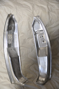 1) BMW OEM 51131843867 USED CHROME B PILLAR COVER OEM 51131843868 Fits: e24 633CSi 635CSi M6 M635CSi 1975-1989 & other listed vehicles Euro All Parts