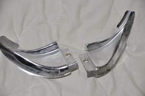 1) BMW OEM 51131843897 USED CORNER CHROME THRESHOLD TRIM PLATE OEM 51131843898 Fits: e24 633CSi 635CSi M6 M635CSi 1975-1989 & other listed vehicles Euro All Parts