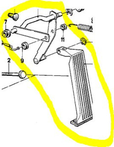 1) BMW OEM 35411118210 USED GAS PEDAL AND LINKAGE E30 E28 E23 OEM 35411151271 Fits: e24 633CSi 635CSi M6 M635CSi 1975-1989 & other listed vehicles Euro All Parts 1) BMW OEM 35411118210 USED GAS PEDAL AND LINKAGE E30 E28 E23 OEM 35411151271 Fits: e24 633CSi 635CSi M6 M635CSi 1975-1989 & other listed vehicles Euro All Parts
