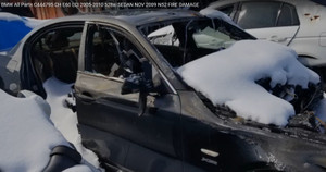 DISMANTLED - E60 C444795 Sedan C444795 CH E60 LCI 2005-2010 528xi  NOV 2009 N52 FIRE DAMAGE DISMANTLED - E60 C444795 Sedan C444795 CH E60 LCI 2005-2010 528xi  NOV 2009 N52 FIRE DAMAGE