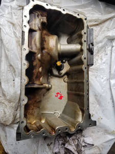 55) C BMW 11137601942 (USED) OEM 1113 7601942-03 139920 10 OD01696 1.1 N20 N26 OIL PAN FITS: AWD F22 F23 F30 F31 F32 F33 F34 F36 F25 F26 55) C BMW 11137601942 (USED) OEM 1113 7601942-03 139920 10 OD01696 1.1 N20 N26 OIL PAN FITS: AWD F22 F23 F30 F31 F32 F33 F34 F36 F25 F26