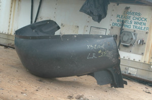 55) DH BMW 51718403059 (USED) OEM REAR LEFT FENDER LINER FROM: 2001 E53 X5 FITS: 1998-2006