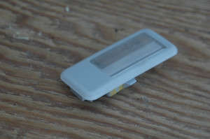 22) DH BMW 63316961996 (USED) OEM RIGHT MIRROR LAMP GRAY FITS: 1989-2010 LISTED VEHICLES E46 E36 E53 E83