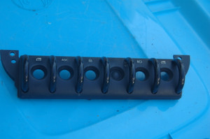 30) DH BMW-MINI 61316917982 (USED) CONSOLE SWITCH ARRY COVER WINDOWS / ASC / DOOR LOCK / FOG LIGHTS / 1 BLANK OEM 61-31-6-958-026  61-31-6-917-982 FITS: R50 R52 R53