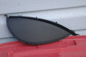 DD-4 BMW 51457075475 (USED) 51-45-7-075-475 OEM LEFT DASH SIDE COVER BLACK 51457077820 5145 7077 820 727 584 11 FITS: 2006-2013 3 SERIES E90 E92 E93