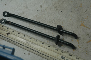 DH-41 BMW 72117119385 (USED) 72-11-7-119-385 OEM PAIR SEALT BELT ANCHOR RAIL FROM P131342 2007 E92 328i Fits 2007-2013 E92