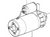 0) BMW OEM 12412179001 USED STARTER 530i 4 E63 Series Euro All Parts
